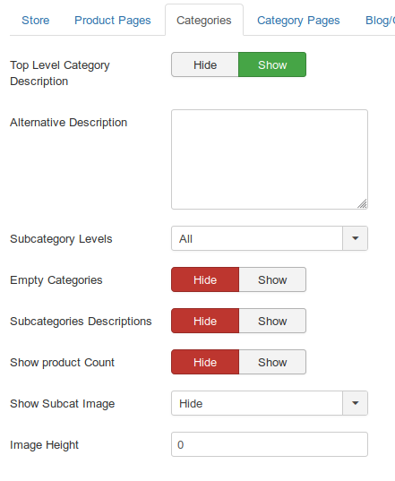 MyMuse Configuration   Categories   Administration